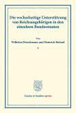 Die wechselseitige Unterstützung von Reichsangehörigen in den einzelnen Bundesstaaten.