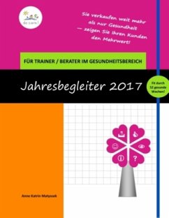 Cover Der Kalender für Trainer und Berater im Gesundheitsbereich 2017