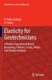 Elasticity for Geotechnicians