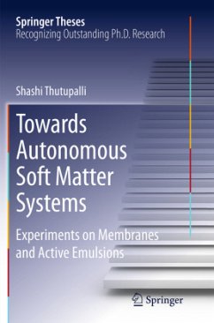 Towards Autonomous Soft Matter Systems - Thutupalli, Shashi