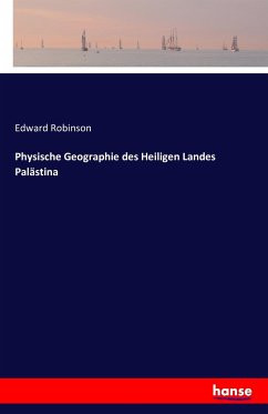 Physische Geographie des Heiligen Landes Palästina