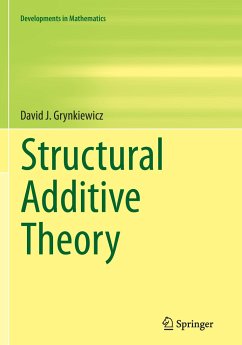 Structural Additive Theory - Grynkiewicz, David J.