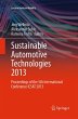 Sustainable Automotive Technologies 2013 - Bild 1