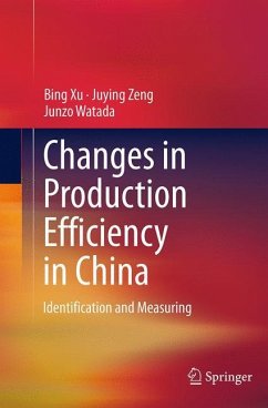 Changes in Production Efficiency in China - Zeng, Juying;Xu, Bing;Watada, Junzo