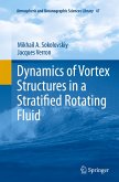 Dynamics of Vortex Structures in a Stratified Rotating Fluid