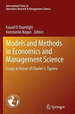 Models and Methods in Economics and Management Science