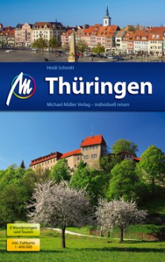 Thüringen Reiseführer, m. Karte - Schmitt, Heidi