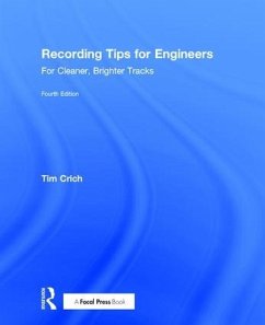 Recording Tips for Engineers - Crich, Tim