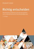 Richtig entscheiden (eBook, ePUB)