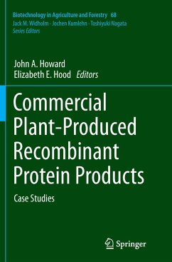 Commercial Plant-Produced Recombinant Protein Products