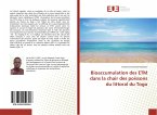 Bioaccumulation des ETM dans la chair des poissons du littoral du Togo