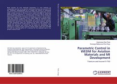 Parametric Control in WEDM for Aviation Materials and MI Development - Perla, Sreenivasa Rao;Singu, Sivanaga Malleswara Rao