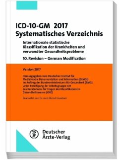 Cover ICD-10-GM 2017 Systematisches Verzeichnis