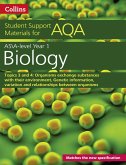 Collins Student Support Materials - Aqa a Level Biology Year 1 & as Topics 3 and 4