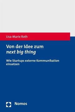 Von der Idee zum next big thing - Roth, Lisa-Marie