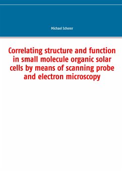 Correlating structure and function in small molecule organic solar cells by means of scanning probe and electron microscopy (eBook, PDF) - Scherer, Michael