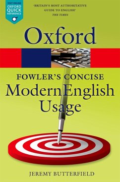 Fowler's Concise Dictionary of Modern English Usage (eBook, ePUB)