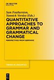 Quantitative Approaches to Grammar and Grammatical Change (eBook, PDF)