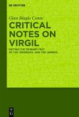 Critical Notes on Virgil (eBook, ePUB)