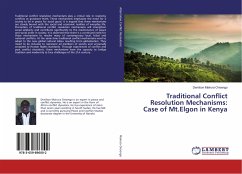 Traditional Conflict Resolution Mechanisms: Case of Mt.Elgon in Kenya