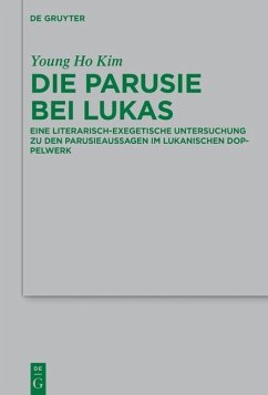 Die Parusie bei Lukas (eBook, PDF) - Kim, Young Ho