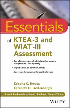Essentials of Ktea-3 and Wiat-III Assessment - Breaux, Kristina C.;Lichtenberger, Elizabeth O.