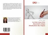 La mise à jour d'un document unique d'évaluation des risques