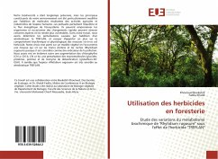 Utilisation des herbicides en foresterie - Boukehili, Khouloud;Khaldi, Fadila