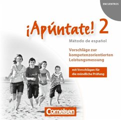 Apúntate! 2. Vorschläge zur Leistungsmessung, CD-ROM. Spanisch als 2. Fremdsprache - Isabel Calderón Villarino