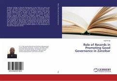 Role of Records in Promoting Good Governance in Zanzibar - Haji, Haji Ali