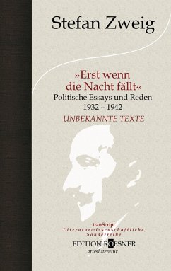 Cover Erst wenn die Nacht fällt: Politische Essays und Reden 1932-1942 (eBook, ePUB)