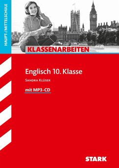 Klassenarbeiten Haupt-/Mittelschule - Englisch 10. Klasse, mit MP3-CD - Klüser-Hanné, Sandra