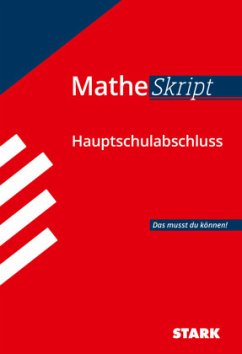 Mathe Skript - Hauptschulabschluss - Heinrichs, Michael