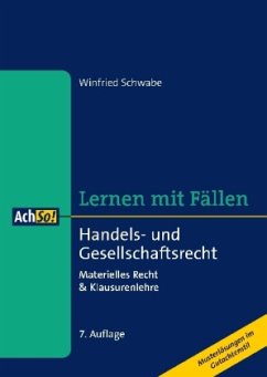 Handels- und Gesellschaftsrecht - Schwabe, Winfried