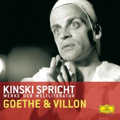 Kinski spricht Goethe und Villon (MP3-Download) - Villon, François; von Goethe, Johann Wolfgang; Zech, Paul