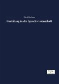 Einleitung in die Sprachwissenschaft Einleitung in die Sprachwissenschaft