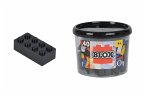 Simba 104118895 - Blox Steine in Dose, Konstruktionsspielzeug, 40, schwarz