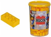 Simba 104118898 - Blox Steine in Dose, Konstruktionsspielzeug, 100, gelb Simba 104118898 - Blox Steine in Dose, Konstruktionsspielzeug, 100, gelb