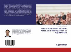 Role of Parliament towards Peace, and Reintegration in Afghanistan