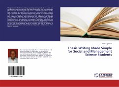 Thesis Writing Made Simple for Social and Management Science Students - Ogbeifun, Isaac