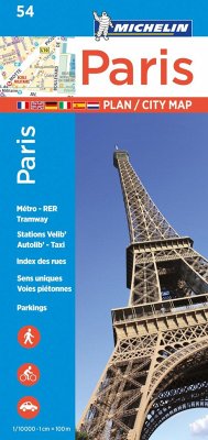 Paris - Michelin City Plan 54 - Michelin Stadtplan Paris