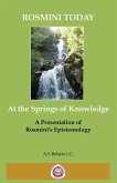 AT THE SPRINGS OF KNOWLEDGE