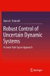Robust Control of Uncertain Dynamic... - Bild 1