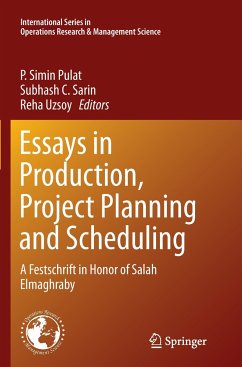 Essays in Production, Project Planning and Scheduling