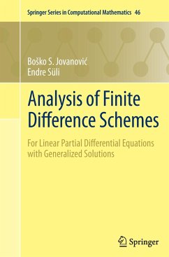 Analysis of Finite Difference Schemes - Jovanovic, Bosko S.;Süli, Endre