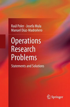 Operations Research Problems - Poler, Raúl;Mula, Josefa;Díaz-Madroñero, Manuel