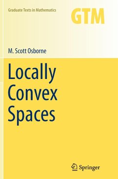 Locally Convex Spaces - Osborne, M. Scott