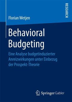 Behavioral Budgeting - Wetjen, Florian