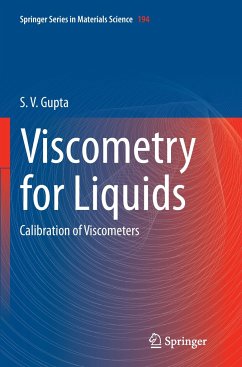 Viscometry for Liquids - Gupta, S. V.