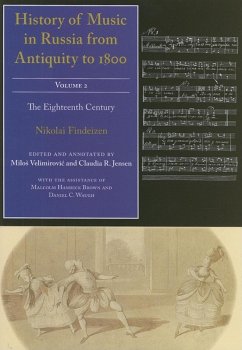 History of Music in Russia from Antiquity to 1800, Volume 2 (eBook, ePUB) Cover History of Music in Russia from Antiquity to 1800, Volume 2 (eBook, ePUB)
